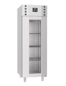 Combisteel Vrieskast RVS Glasdeur Mono Block 700Ltr | 230V | 700x810x2050(h)mm