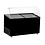 Combisteel Schepijsvitrine Tenerife Zwart 10x5Ltr | 230V | 1439x727x1229(h)mm