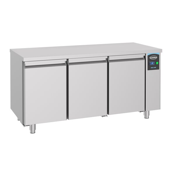 Combisteel 700 Koelwerkbank 3 Deuren Excl. Motor | 230V | 1600x700x850(h)mm