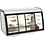 Combisteel Drop-in Warmvitrine 155l Schuifdeuren | 230V | 1400x700x850(h)mm