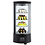 Combisteel Roterende Koelvitrine 72l | Tafelmodel | 230V | 450x450x983(h)mm