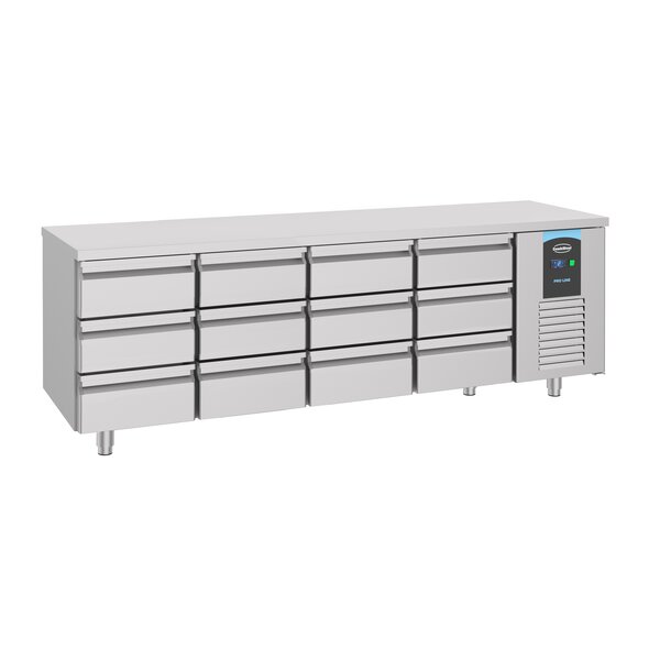 Combisteel 700 Koelwerkbank 12 Laden EnergyLine | 230V | 2330x700x850(h)mm
