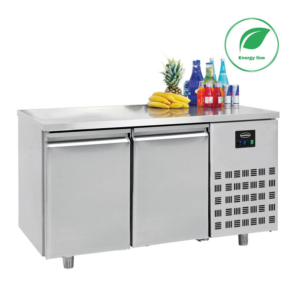 Combisteel 700 Koelwerkbank 2 Deuren EnergyLine | 230V | 1400x700x850(h)mm