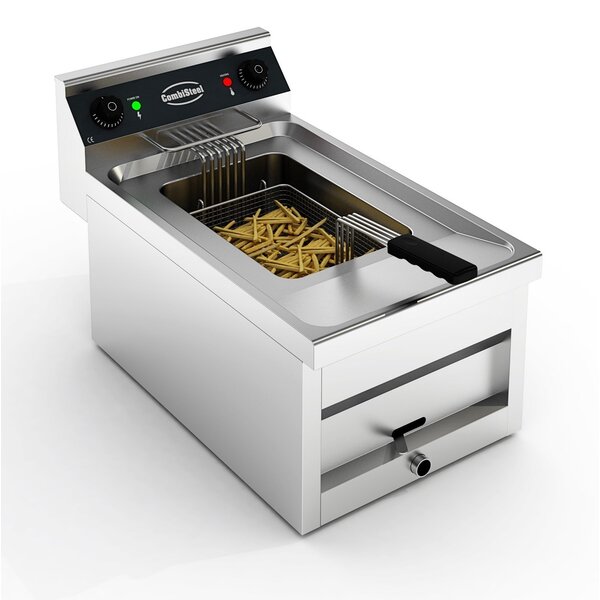 Combisteel Friteuse Tafel 1x12l 6kw | Tafelmodel | 400V | 400x700x328(h)mm