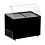 Combisteel Schepijsvitrine Java Zwart 8x5Ltr | 230V | 1184x684x1229(h)mm