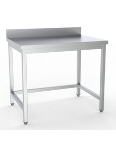 Combisteel Werktafel Open Onderstel Rand Demontabel | 2000x700x900(h)mm