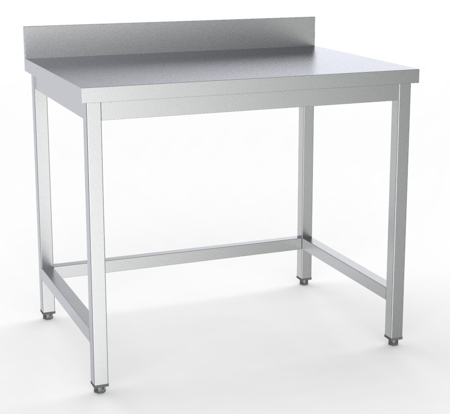 Combisteel Werktafel Open Onderstel Rand Demontabel | 2000x700x900(h)mm