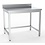 Combisteel Werktafel Open Onderstel Rand Demontabel | 700x700x900(h)mm