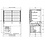 Combisteel Drop-in Koelvitrine Recht - Gesloten 4/1 | 230V | 1440x720x1430(h)mm