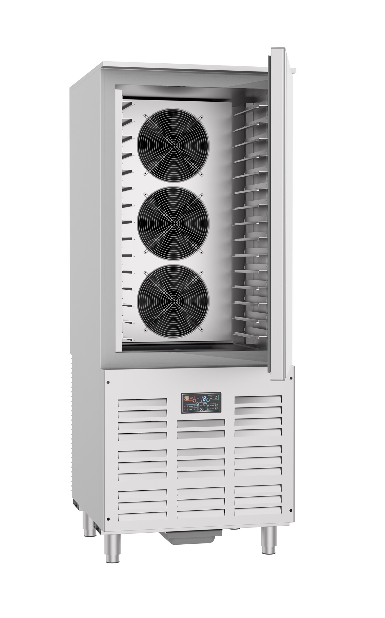 Combisteel Blastchiller 15x 1/1GN | Staand model | 230V | 800x850x2010(h)mm, foto 2 van 3