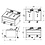 Combisteel Friteuse Tafel 2x8l 2x3kw | Tafelmodel | 230V | 620x545x305(h)mm