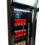 Combisteel Glasdeur Koelkast Smal Zwart | Staand model | 230V | 360x422x1880(h)mm