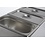 Combisteel Bain Marie met Aftap | Tafelmodel | 230V | 538x336x243(h)mm