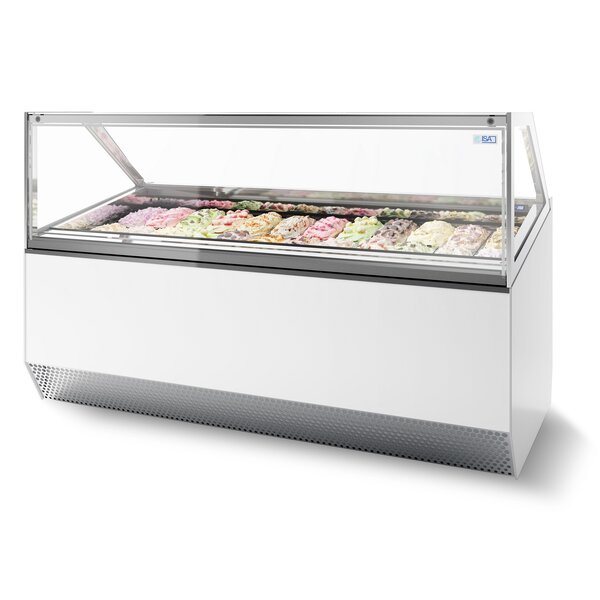 Combisteel Schepijsvitrine Millenium 12 | 230V | 1166x1054x1356(h)mm