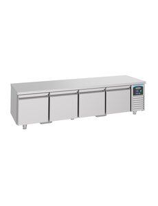Combisteel Koelwerkbank 600 Hoog 4 Laden | 230V | 2130x700x600(h)mm