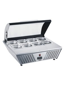 Combisteel Opzetvitrine 67l | Tafelmodel | 230V | 767x612x328(h)mm