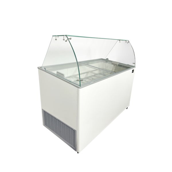 Combisteel Schepijsvitrine Java 8x 5 liter | -24/-14°C | 1184x727x1229Hmm
