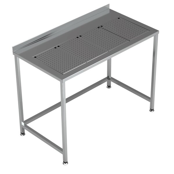 Combisteel Werktafel met Geïntegreerde Lekbak | 1200x650x900(h)mm