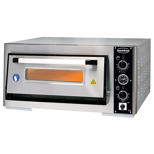 Combisteel Elek. Pizzaoven Enkel 1 X 4 | 400V | 890x810x430(h)mm