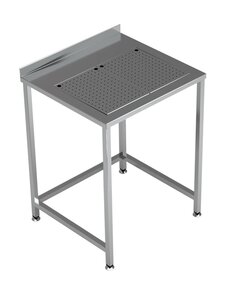 Combisteel Werktafel met Geïntegreerde Lekbak | 700x650x900(h)mm