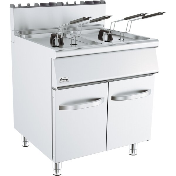 Combisteel Base 700 Gasfriteuse 2x15l | Staand model | 2x 15kW