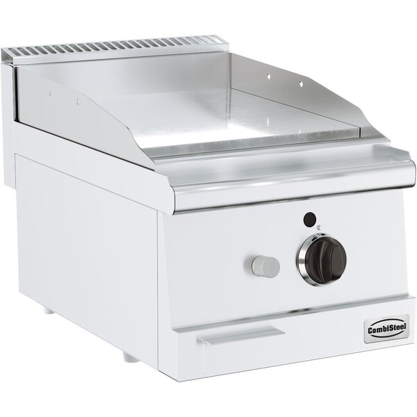 Combisteel Base 600 Gasbakplaat Chr. Enkel | Tafelmodel | 6kW