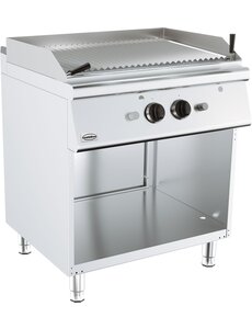 Combisteel Base 700 Lavasteengrill Gas | Staand model | 2x9kW