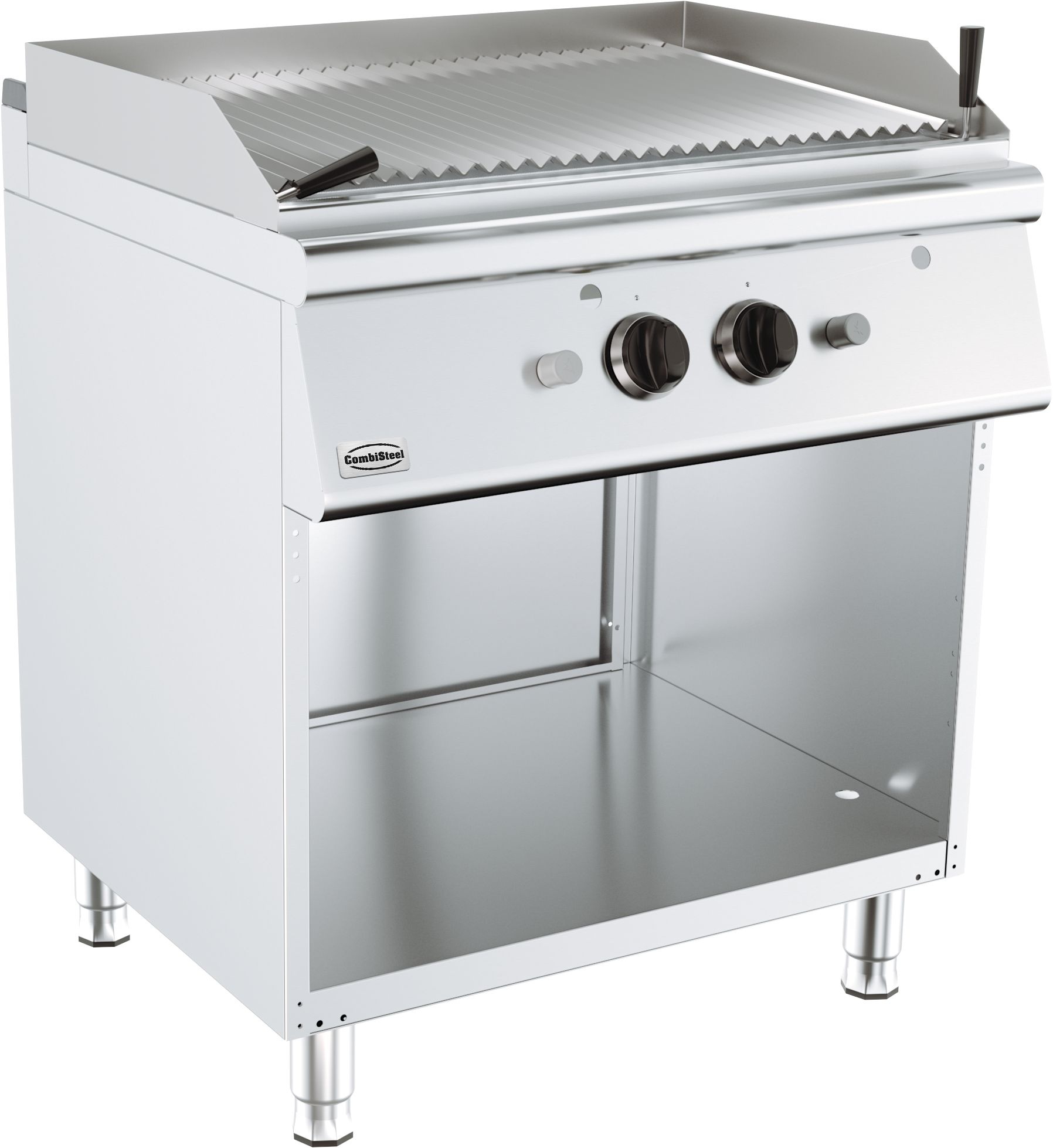 Combisteel Base 700 Lavasteengrill Gas | Staand model | 2x9kW