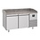 Combisteel Pizzawerkbank 2 Deuren | 230V | 1550x800x1080(h)mm