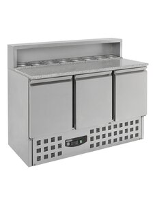 Combisteel Pizzawerkbank 3 Deuren | 230V | 1368x700x1090(h)mm