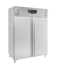Combisteel Vrieskast RVS 2 Deuren | 230V | 1480x830x2010(h)mm