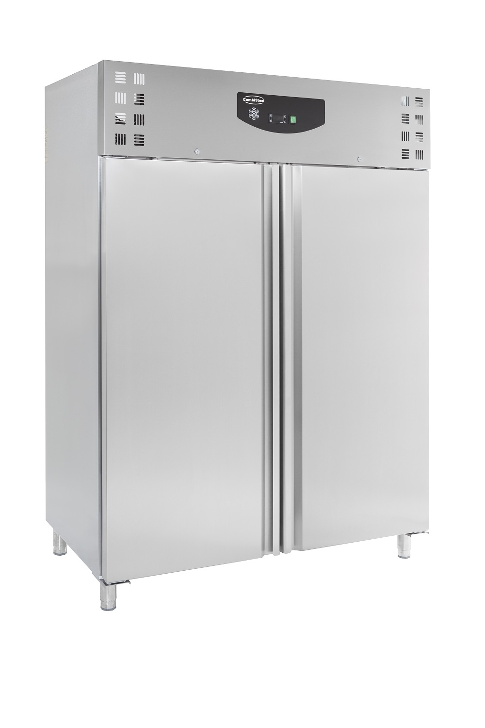 Combisteel Vrieskast RVS 2 Deuren | 230V | 1480x830x2010(h)mm