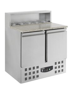 Combisteel Pizzawerkbank 2 Deuren | 230V | 903x700x1090(h)mm