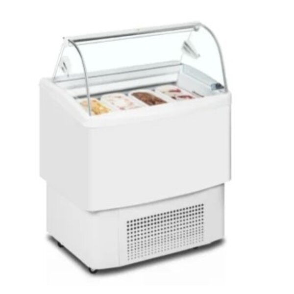 Combisteel Schepijsvitrine Fiji 4 | 230V | 824x630x1247(h)mm