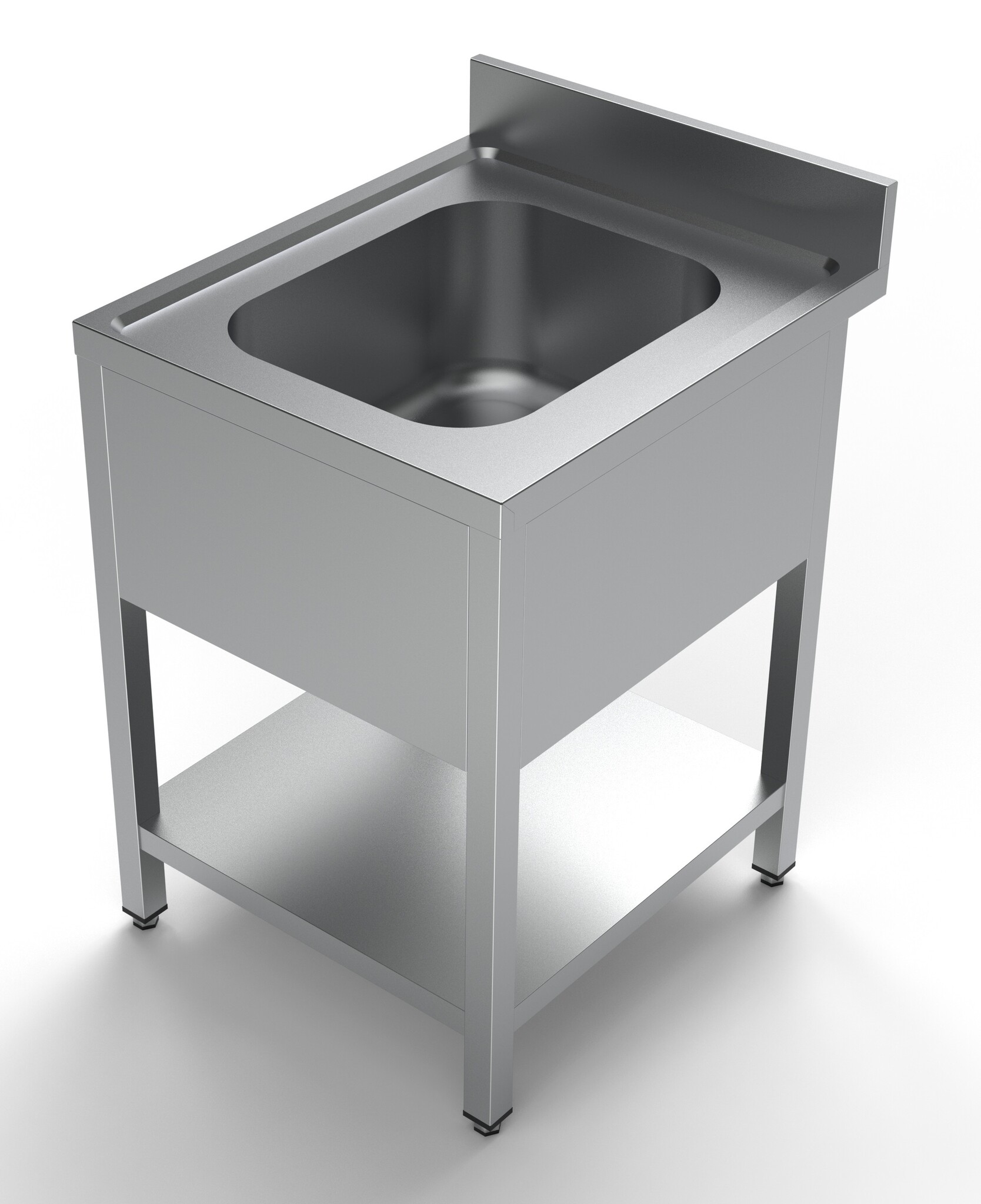 Combisteel Spoeltafel Bodemschap 1 Midden | 600x700x850(h)mm
