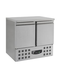 Combisteel Vrieswerkbank met 2 deuren 257 liter RVS  | -10 / -20°C | 943x700xH855mm.