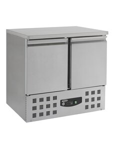 Combisteel Koelwerkbank met 2 deuren | +2 tot +8°C | 900x700xH875mm.