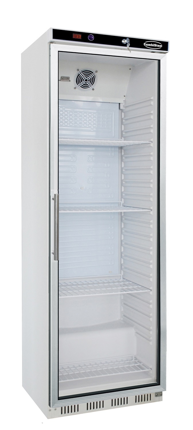 Combisteel Koelkast 1 Glasdeur | 230V | 600x585x1855(h)mm