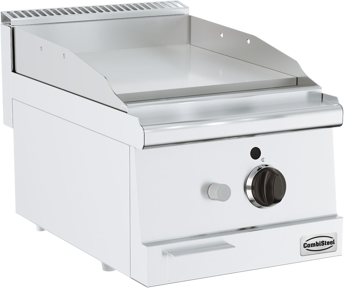 Combisteel Base 600 Gasbakplaat Enkel | Tafelmodel | 6kW