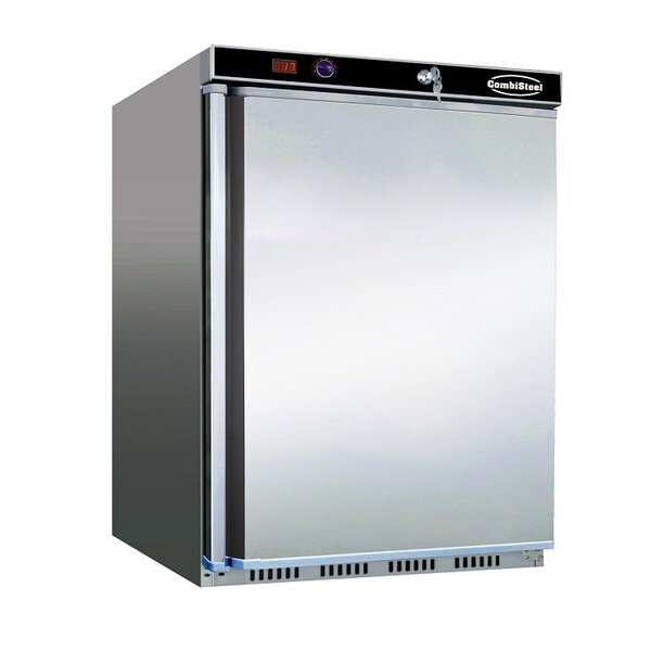 Combisteel Koelkast 1 deur en 3 roosters RVS | +2/+8°C  | 600x585xH845mm