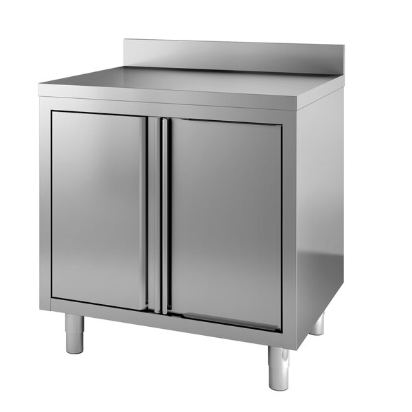 Combisteel Werktafel Draaideuren Rand | 800x700x850(h)mm