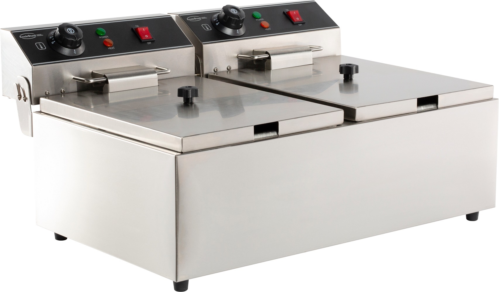 Combisteel Elektrische Tafelfriteuse 2x6L | Tafelmodel