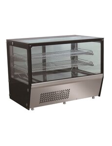 Combisteel Koelvitrine 125 liter met LED | +3/+8°C | Breedte 695 mm. | 7450.0670