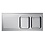 Combisteel Spoeltafelblad 2 Rechts | 2000x600x40(h)mm