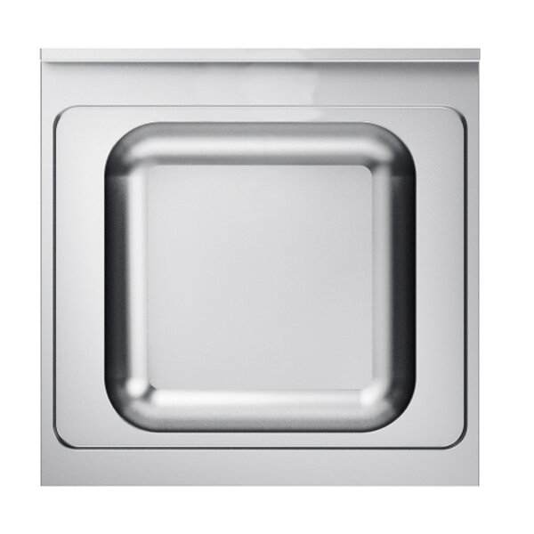 Combisteel Spoeltafelblad 1 Midden | 700x700x40(h)mm