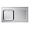 Combisteel Spoeltafelblad 1Links | 1200x700x40(h)mm