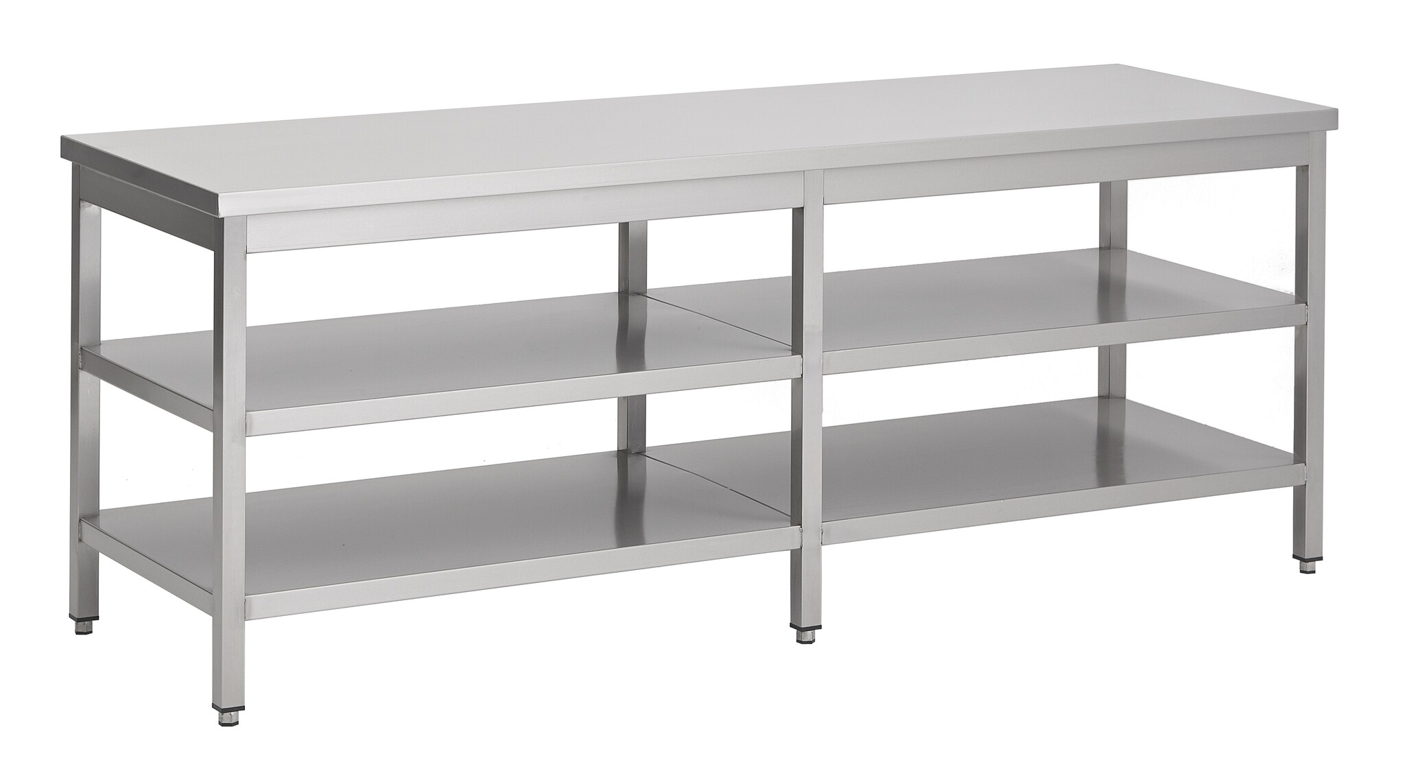 Combisteel Werktafel 2 Schappen | 2200x700x900(h)mm