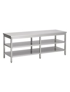 Combisteel Werktafel 2 Schappen | 2200x800x900(h)mm