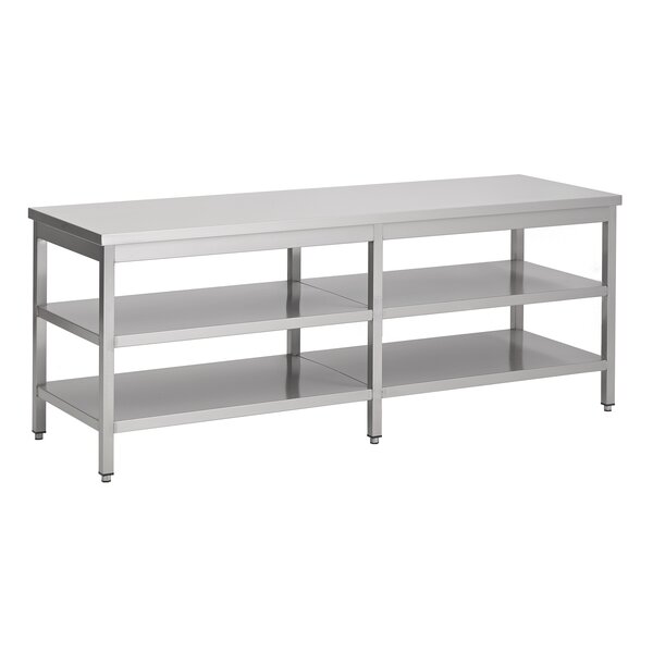 Combisteel Werktafel 2 Schappen | 2600x800x900(h)mm