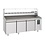 Combisteel Pizzawerkbank 3 Deuren | 230V | 2100x800x1080(h)mm